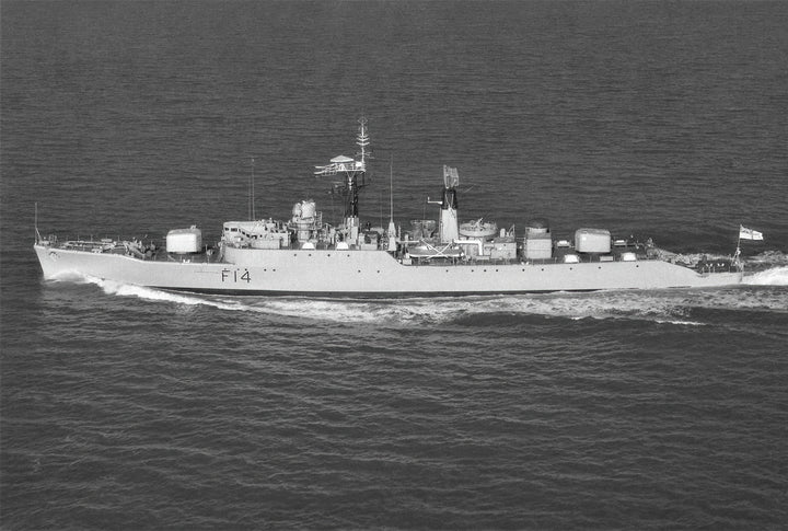 HMS Leopard F14 | Photo Print | Framed Print | Leopard Class | Frigate | Royal Navy Hampshire Prints