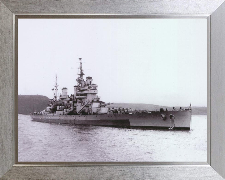 HMS Anson 79 | Photo Print | Framed Print | King George V Class | Battleship | Royal Navy Hampshire Prints