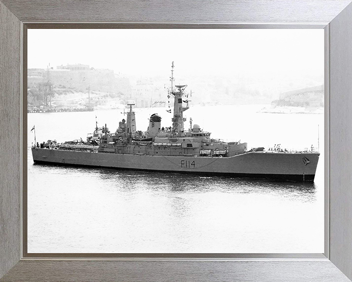HMS Ajax F114 | Photo Print | Framed Print | Poster | Leander Class | Frigate | Royal Navy Hampshire Prints