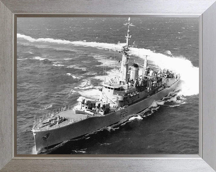 HMS Cleopatra F28 Royal Navy Leander class frigate Photo Print or Framed Print - Hampshire Prints