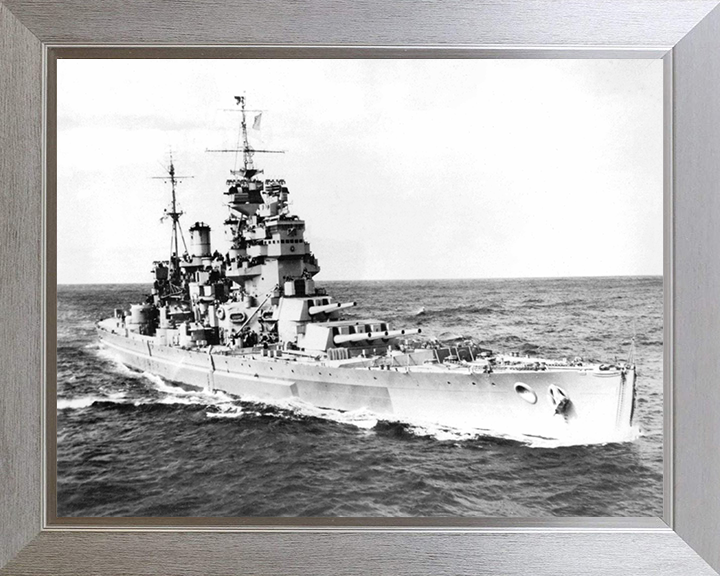 HMS Duke of York (17) Royal Navy King George V class battleship Photo Print or Framed Print - Hampshire Prints