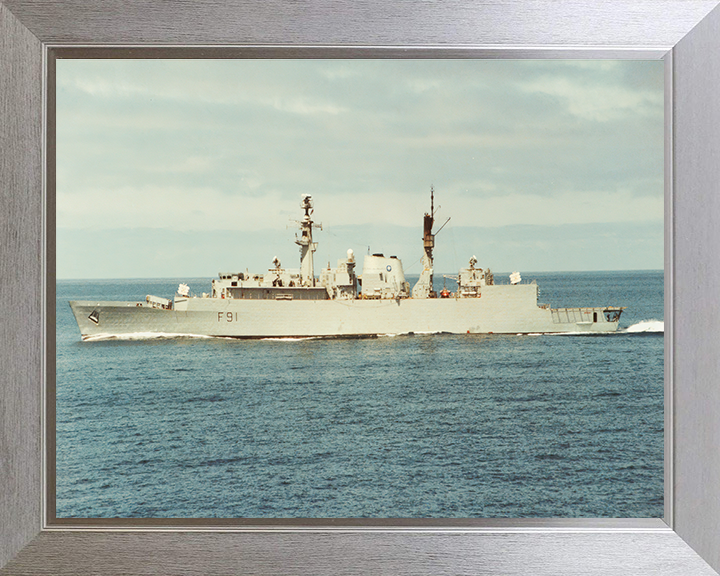 HMS Brazen F91 Royal Navy Type 22 frigate Photo Print or Framed Print - Hampshire Prints