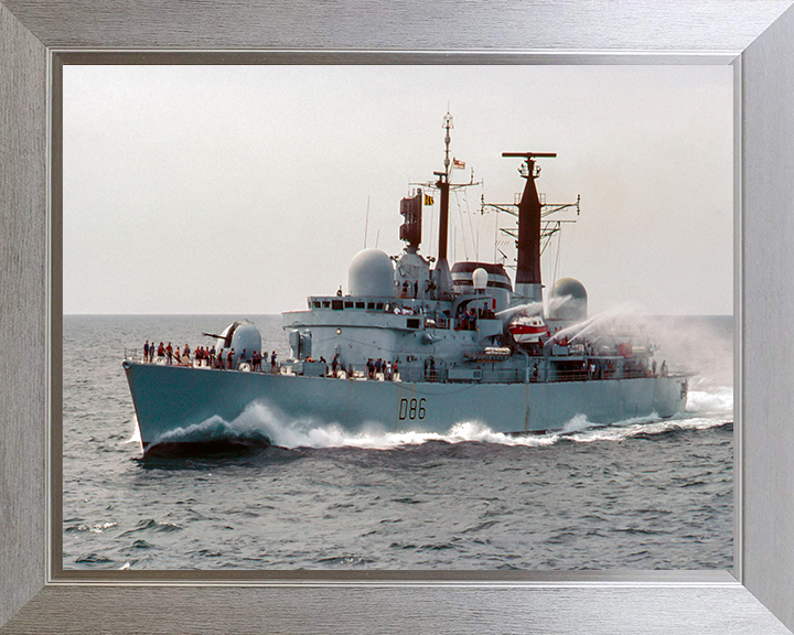 HMS Birmingham D86 Royal Navy Type 42 destroyer Photo Print or Framed Print - Hampshire Prints