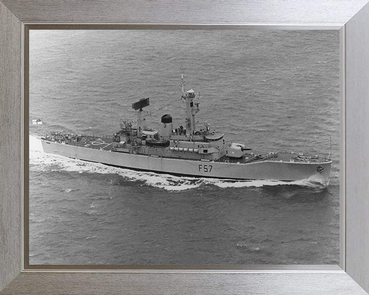 HMS Andromeda F57 Royal Navy Leander class frigate Photo Print or Framed Print - Hampshire Prints