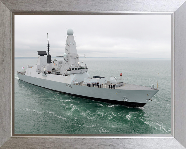 HMS Diamond D34 | Photo Print | Framed Print | Type 45 | Destroyer | Royal Navy Hampshire Prints