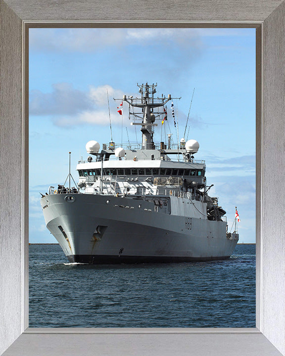 HMS Enterprise H88 | Photo Print | Framed Print | Hydrographic Survey Vessel | Royal Navy Hampshire Prints