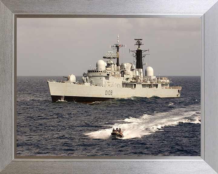 HMS Cardiff D108 Royal Navy Type 42 destroyer Photo Print or Framed Print - Hampshire Prints