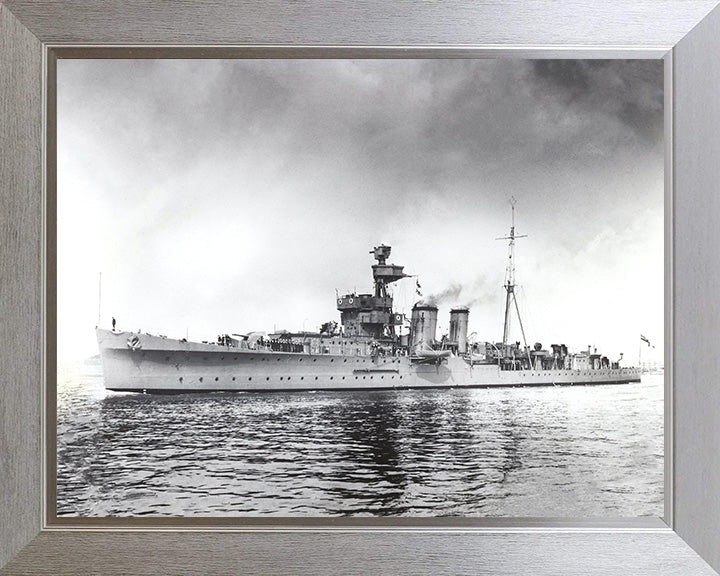 HMS Cairo D87 Royal Navy C class light cruiser Photo Print or Framed Photo Print - Hampshire Prints