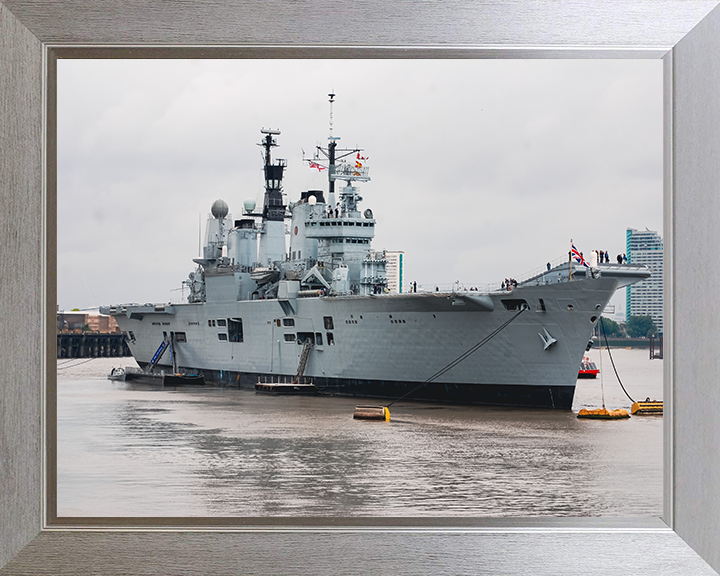 HMS Ark Royal R07 Royal Navy Invincible class aircraft carrier Photo Print or Framed Print - Hampshire Prints