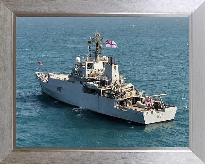 HMS Echo H87 | Photo Print | Framed Print | Echo Class | Survey Vessel | Royal Navy Hampshire Prints