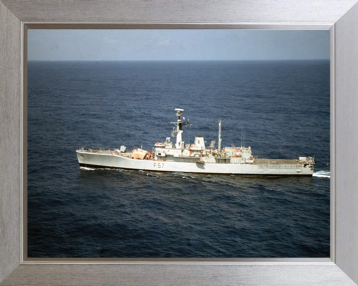 HMS Andromeda F57 Royal Navy Leander class frigate Photo Print or Framed Print - Hampshire Prints