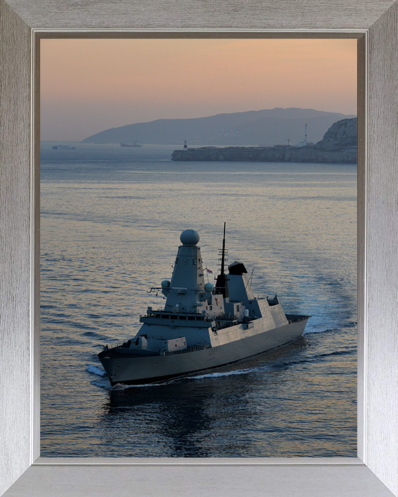 HMS Dauntless D33 Royal Navy Type 45 Destroyer Photo Print or Framed Print - Hampshire Prints