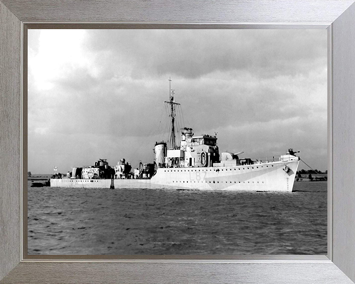 HMS Eglinton L87 Royal Navy Hunt class destroyer Photo Print or Framed Print - Hampshire Prints