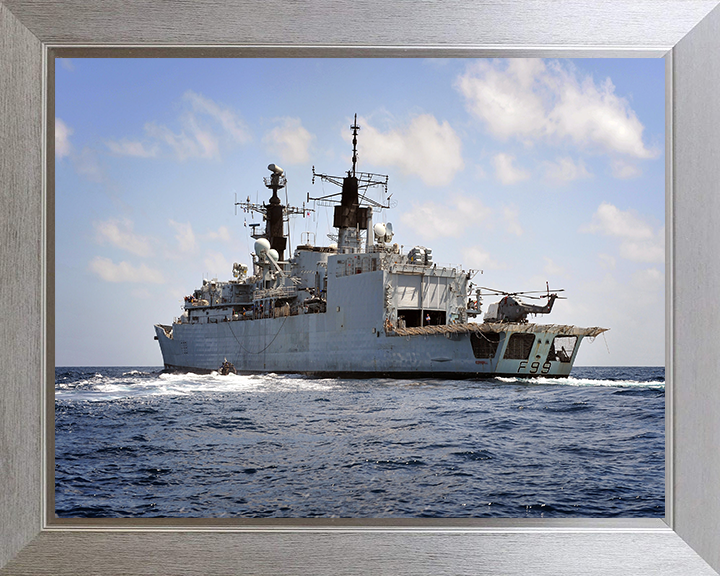 HMS Cornwall F99 Royal Navy Type 22 Frigate Photo Print or Framed Photo Print - Hampshire Prints
