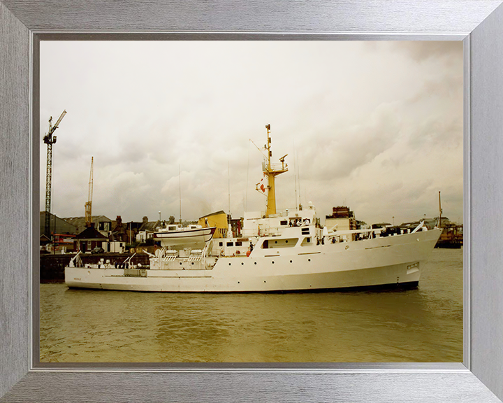 HMS Beagle A319 Royal Navy Bulldog class ship Photo Print or Framed Print - Hampshire Prints