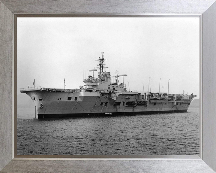 HMS Ark Royal R09 Royal Navy Audacious class aircraft carrier Photo Print or Framed Print - Hampshire Prints