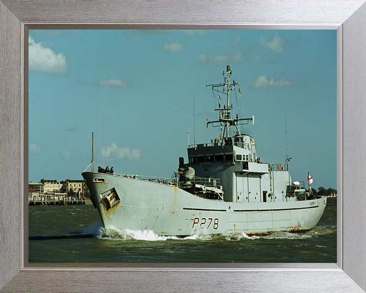 HMS Alderney P278 | Photo Print | Framed Print | Island Class | Patrol Vessel | Royal Navy Hampshire Prints