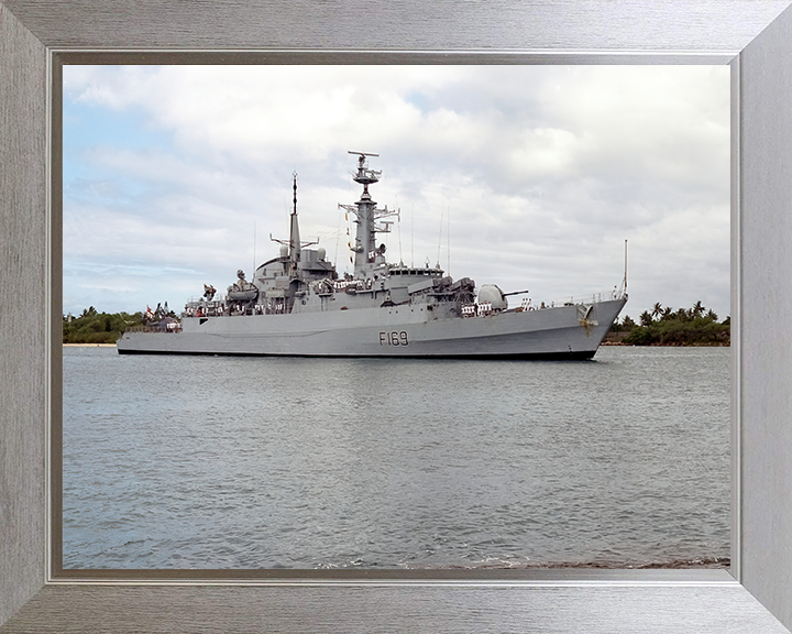 HMS Amazon F169 Royal Navy type 21 Frigate Photo Print or Framed Print - Hampshire Prints