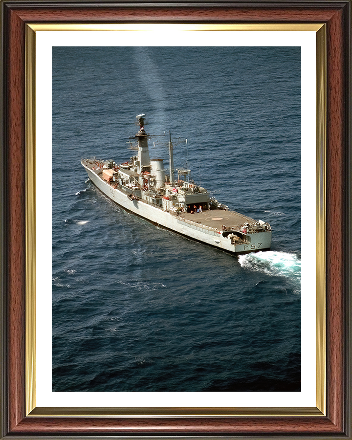 HMS Andromeda F57 Royal Navy Leander class frigate Photo Print or Framed Print - Hampshire Prints