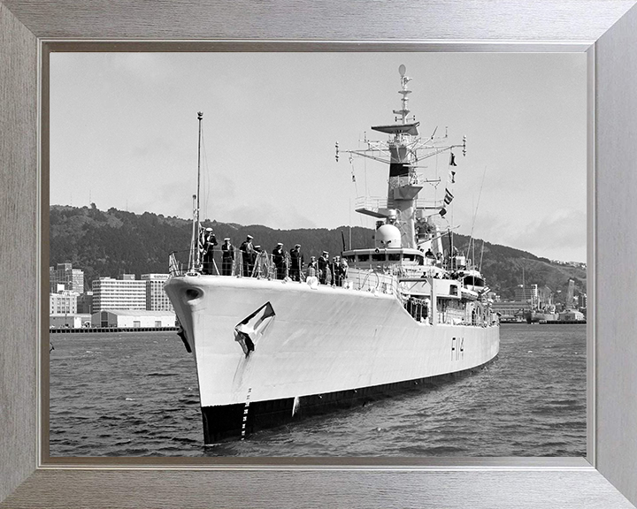 HMS Ajax F114 Royal Navy Leander Class Frigate Photo Print or Framed Print - Hampshire Prints