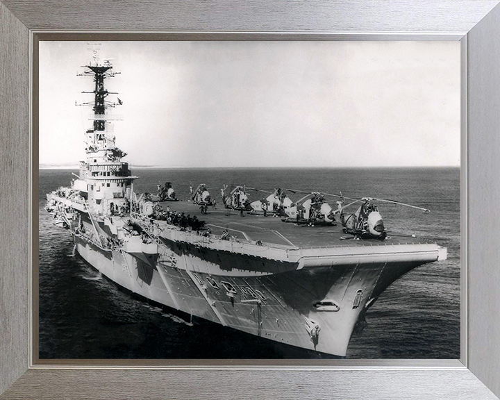 HMS Bulwark R08 | Photo Print | Framed Print | Centaur Class | Fleet Carrier | Royal Navy Hampshire Prints