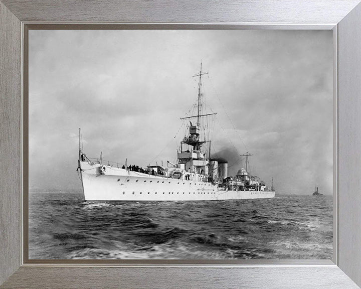 HMS Cairo D87 Royal Navy C class light cruiser Photo Print or Framed Photo Print - Hampshire Prints