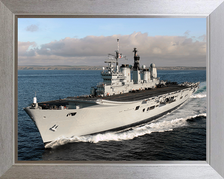 HMS Ark Royal R07 Royal Navy Invincible class aircraft carrier Photo Print or Framed Print - Hampshire Prints