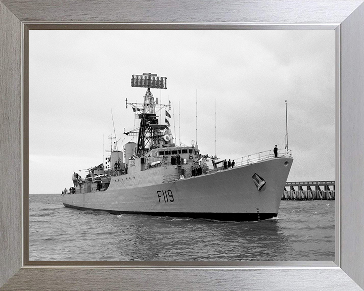 HMS Eskimo F119 Royal Navy Tribal class destroyer Photo Print or Framed Print - Hampshire Prints