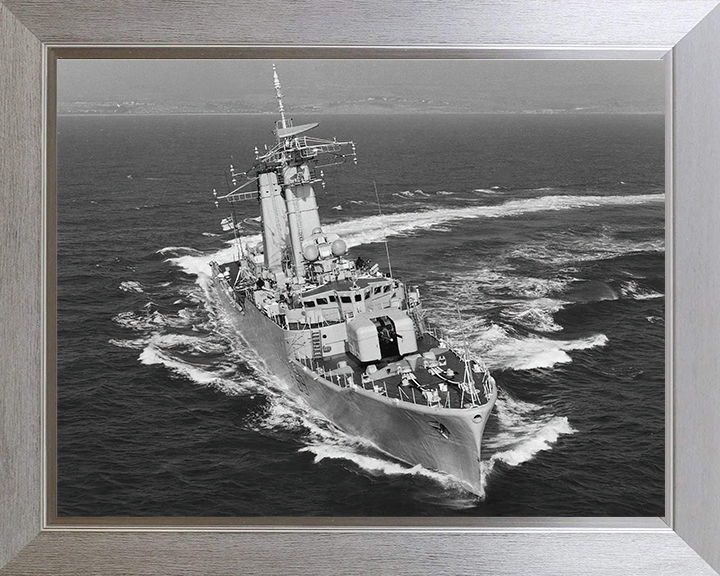 HMS Chichester F59 Royal Navy Salisbury class Frigate Photo Print or Framed Print - Hampshire Prints