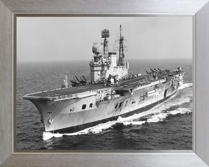 HMS Eagle R05 Royal Navy Audacious class aircraft carrier Photo Print or Framed Print - Hampshire Prints