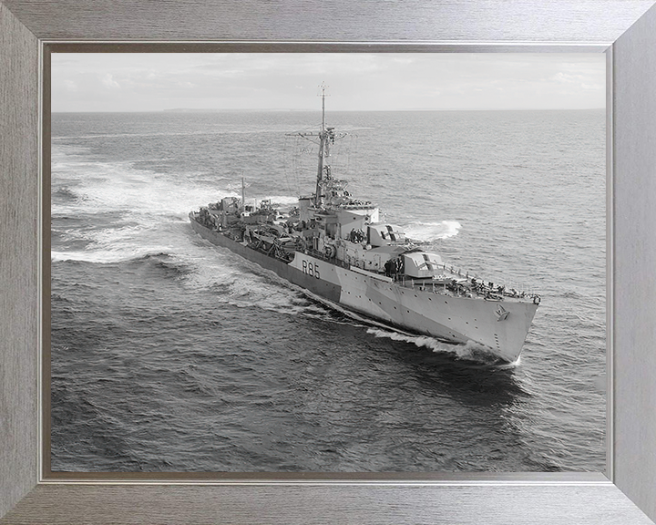 HMS Cambrian R85 Royal Navy C class destroyer Photo Print or Framed Print - Hampshire Prints