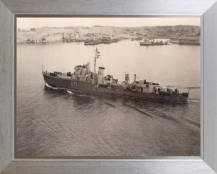 HMS Calpe L71 | Photo Print | Framed Print | Poster | Hunt Class | Destroyer | Royal Navy Hampshire Prints
