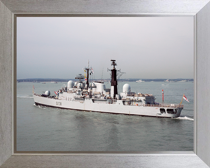 HMS Cardiff D108 Royal Navy Type 42 destroyer Photo Print or Framed Print - Hampshire Prints