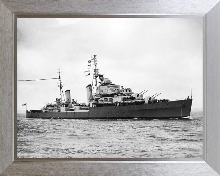 HMS Argonaut (61) | Photo Print | Framed Print | Dido Class | Light Cruiser | Royal Navy Hampshire Prints