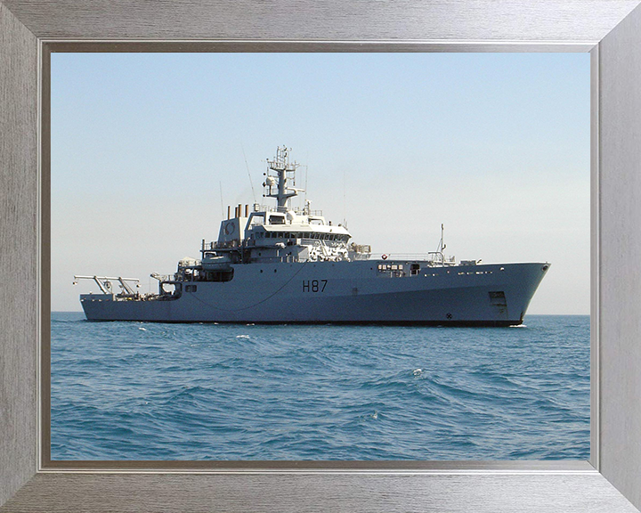 HMS Echo H87 | Photo Print | Framed Print | Echo Class | Survey Vessel | Royal Navy Hampshire Prints