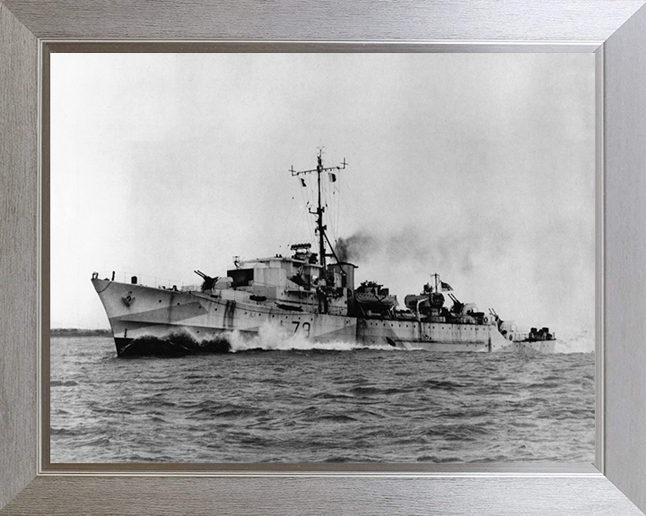 HMS Brissenden L79 | Photo Print | Framed Print | Hunt Class | Destroyer | Royal Navy Hampshire Prints