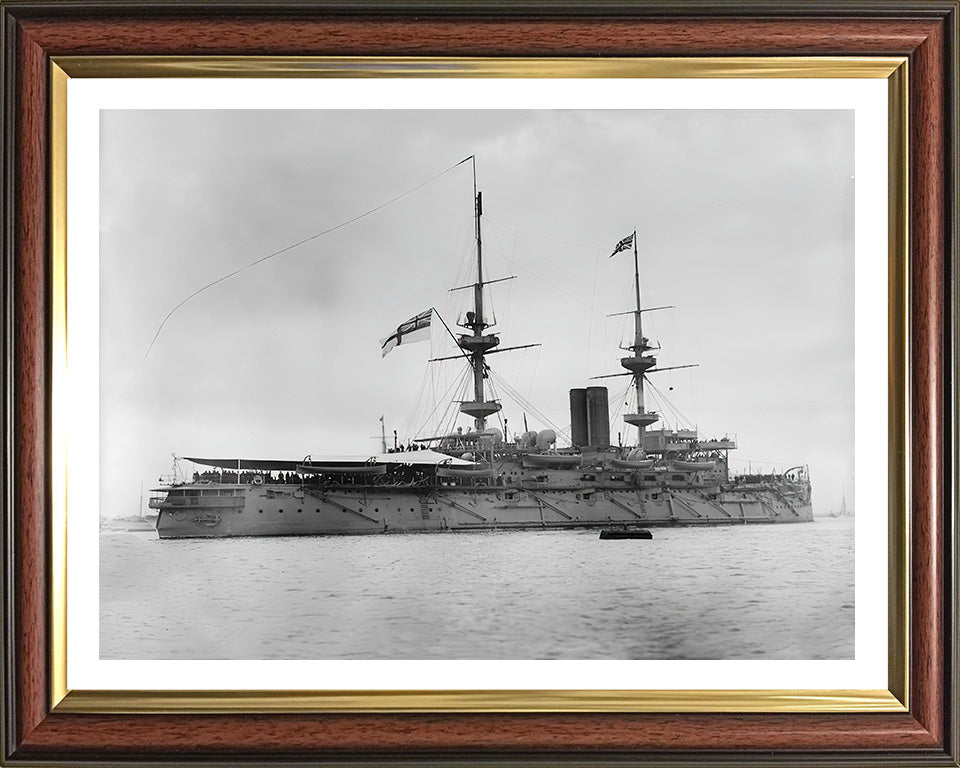 HMS Caesar | Photo Print | Framed Print | Majestic Class | Dreadnought| Royal Navy Hampshire Prints
