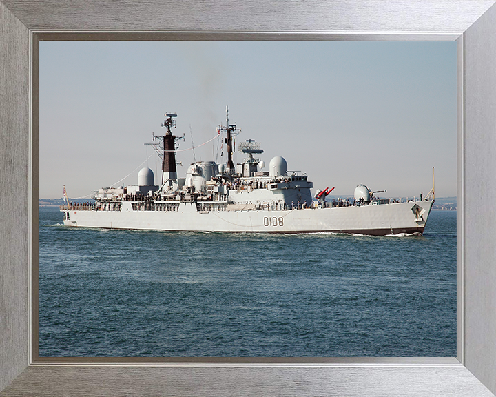 HMS Cardiff D108 Royal Navy Type 42 destroyer Photo Print or Framed Print - Hampshire Prints