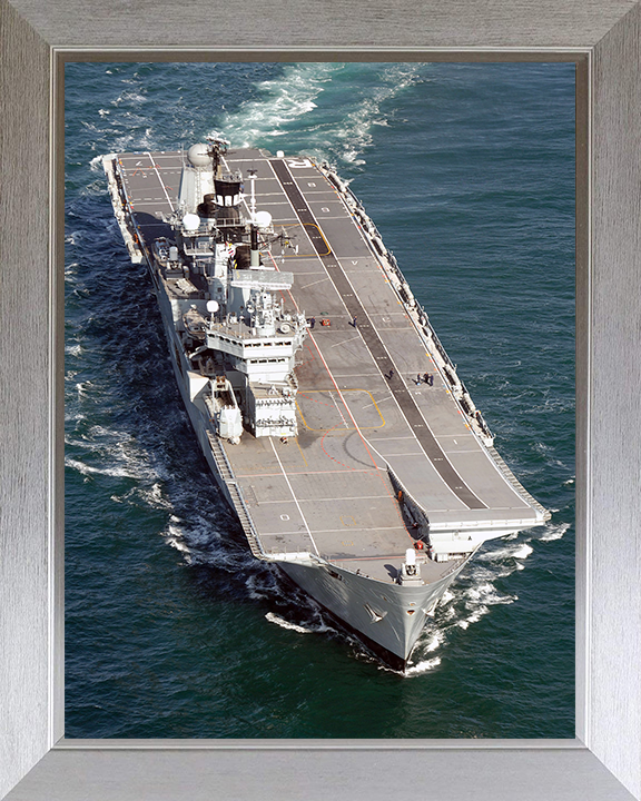 HMS Ark Royal R07 Royal Navy Invincible class aircraft carrier Photo Print or Framed Print - Hampshire Prints