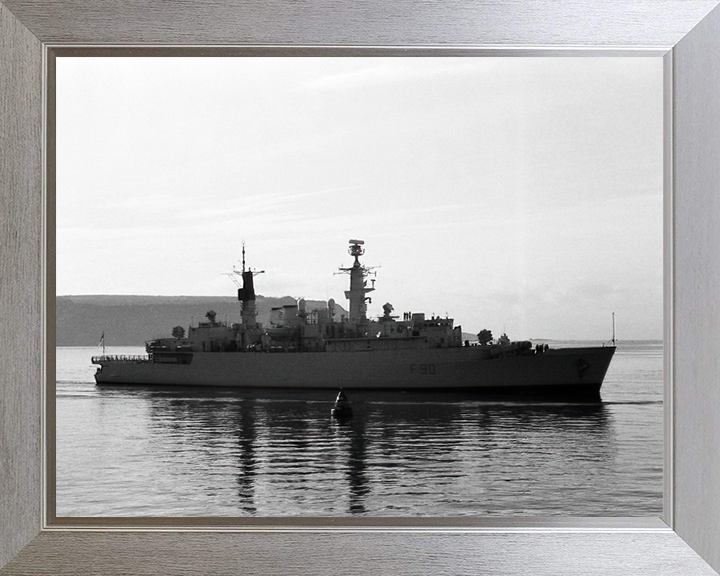 HMS Brilliant F90 Royal Navy Type 22 Frigate Photo Print or Framed Print - Hampshire Prints