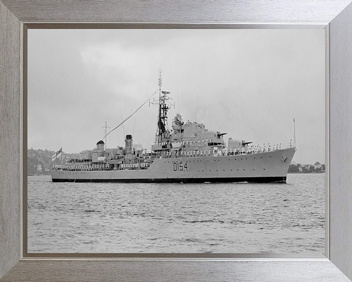 HMS Duchess D154 Royal Navy Daring class destroyer Photo Print or Framed Print - Hampshire Prints