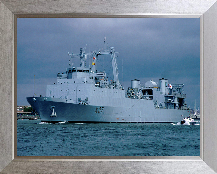 HMS Challenger K07 | Photo Print | Framed Print | Diving Support Vessel | Royal Navy Hampshire Prints
