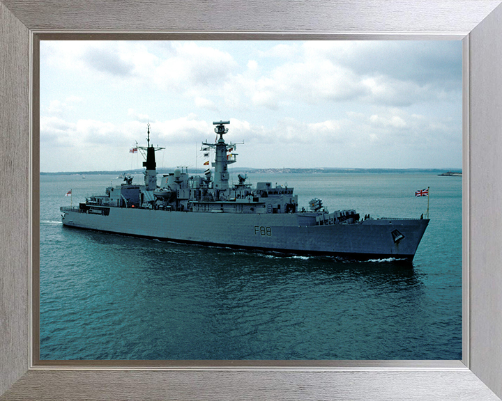 HMS Broadsword F88 Royal Navy Type 22 Frigate Photo Print or Framed Print - Hampshire Prints