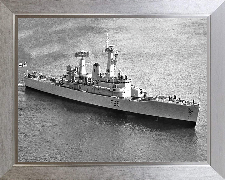 HMS Bacchante F69 | Photo Print | Framed Print | Leander Class | Frigate | Royal Navy Hampshire Prints