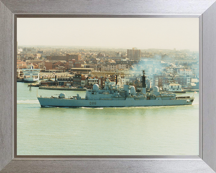 HMS Birmingham D86 Royal Navy Type 42 destroyer Photo Print or Framed Print - Hampshire Prints