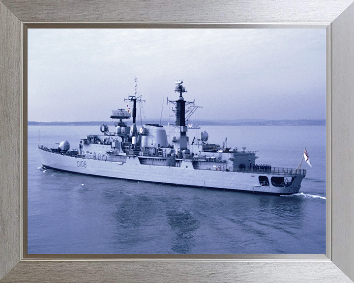 HMS Cardiff D108 Royal Navy Type 42 destroyer Photo Print or Framed Print - Hampshire Prints