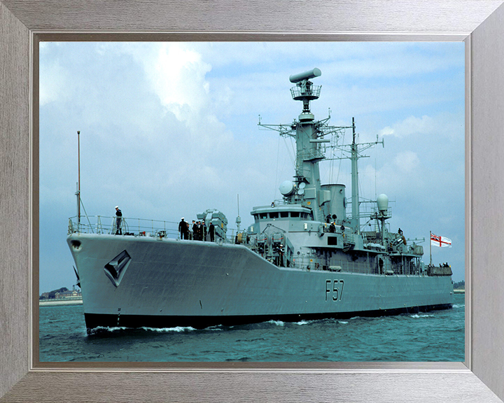 HMS Andromeda F57 Royal Navy Leander class frigate Photo Print or Framed Print - Hampshire Prints