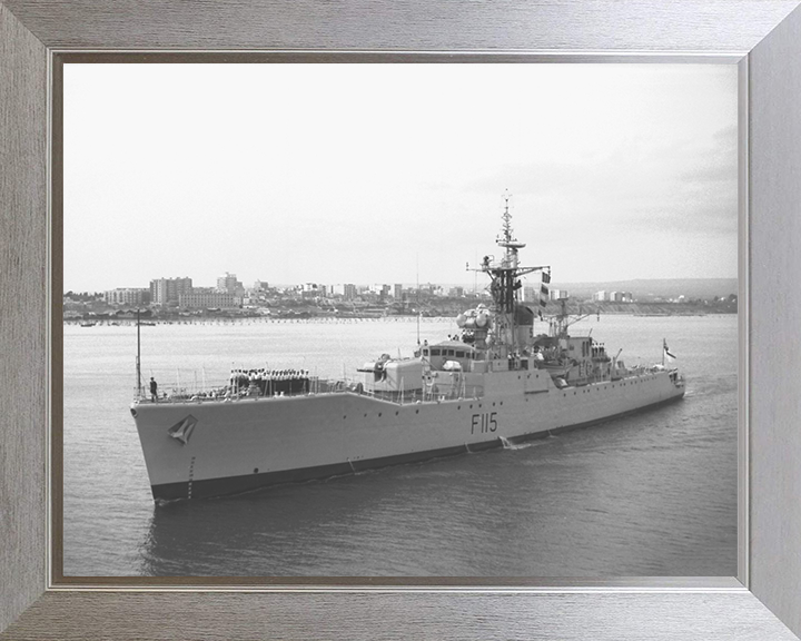 HMS Berwick F115 Royal Navy Rothesay Class Frigate Photo Print or Framed Print - Hampshire Prints