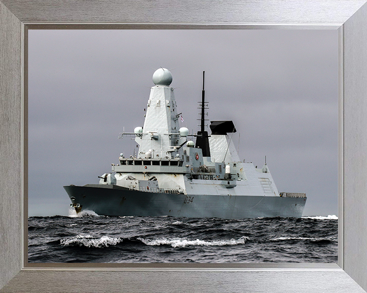 HMS Diamond D34 Royal Navy Type 45 Destroyer Photo Print or Framed Print - Hampshire Prints