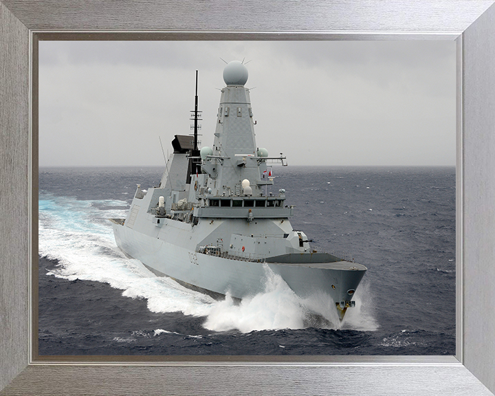 HMS Daring D32 Royal Navy type 45 Destroyer Photo Print or Framed Print - Hampshire Prints